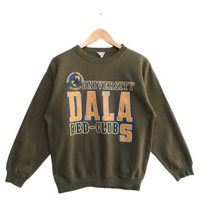 Vintage University Dalas Red-Club / University Clothing / Streetwear.. S160..