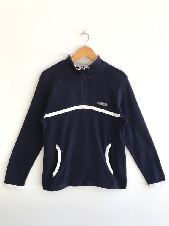 Vintage Fila Half Zipper Women Sweater / Casual Cl