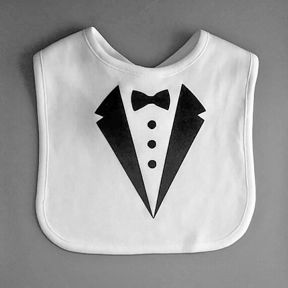 tuxedo bib baby