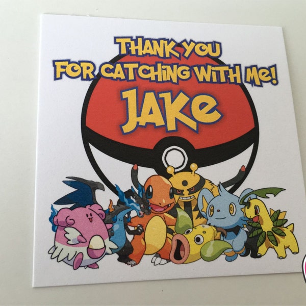 Pikachu Thank You - Etsy