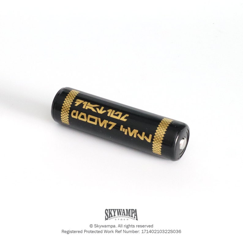 Diatium Power Cell - Battery Wrap Heat Shrink fits 18650 Lithium Battery for Lightsaber installs image 3