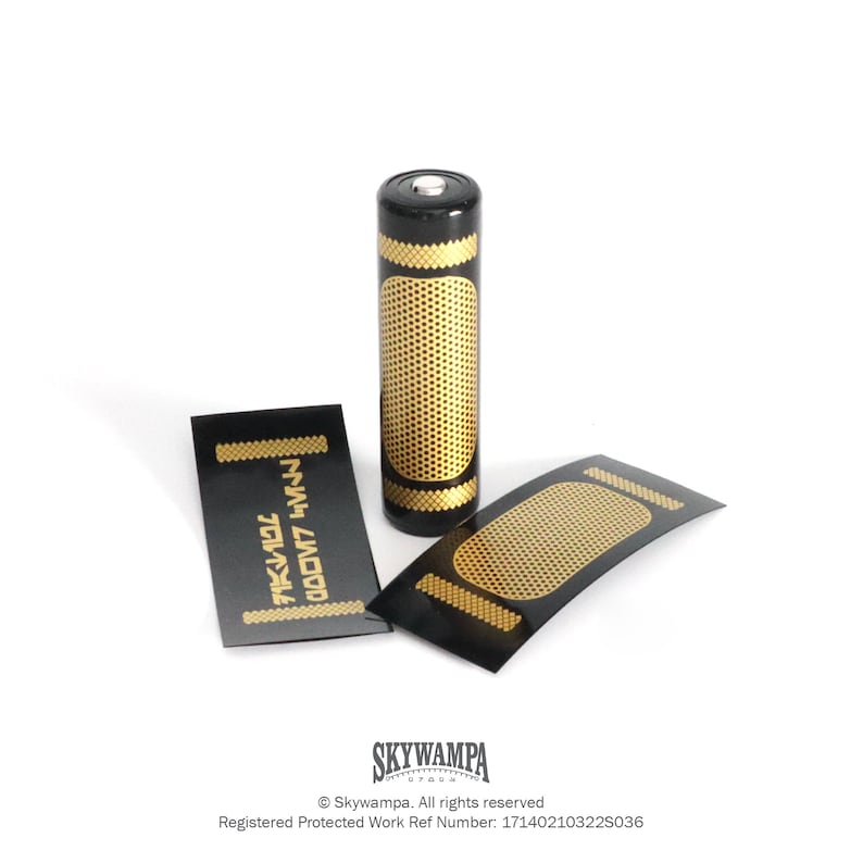 Diatium Power Cell - Battery Wrap Heat Shrink fits 18650 Lithium Battery for Lightsaber installs image 1