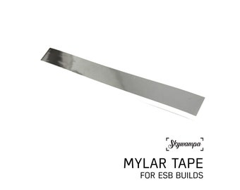 Chrome Mylar Tape Strip - 1/2" Thick - fits Graflex Clamps Vintage or Replica