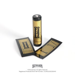 The Resistance Diatium - Battery Wrap Heat Shrink fits 18650 Lithium Battery for Lightsaber installs image 1