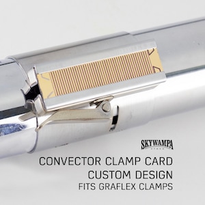 Convecteur - Carte de circuit imprimé de pince de connecteur de bord de conception personnalisée - Convient aux pinces Graflex Sabre