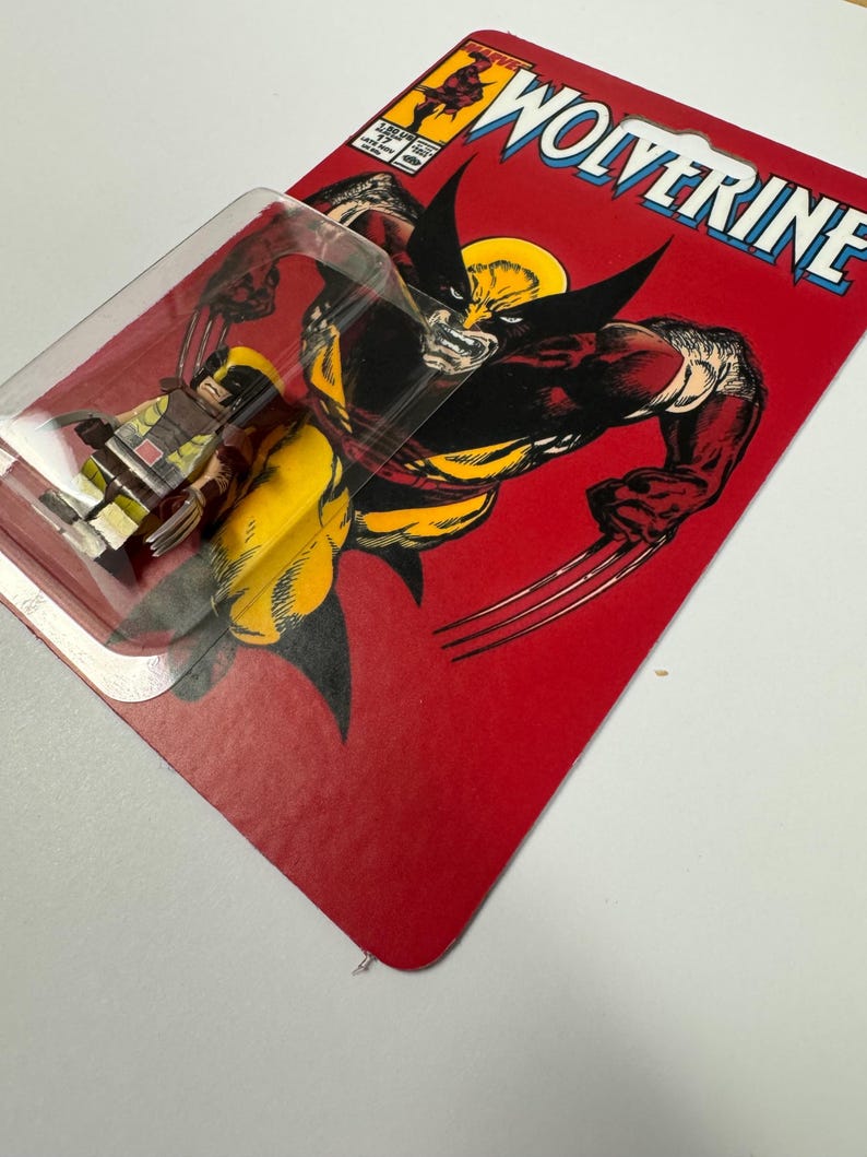 Custom Action Figure Card Backs – Collector Grade With Blister Bubble ...