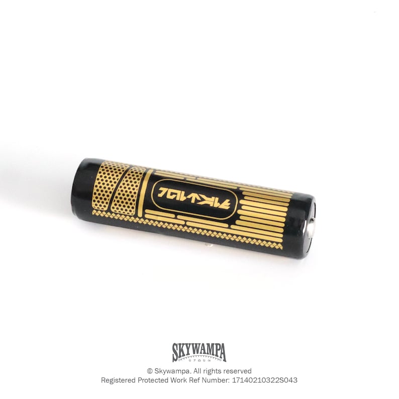 The Resistance Diatium - Battery Wrap Heat Shrink fits 18650 Lithium Battery for Lightsaber installs image 2
