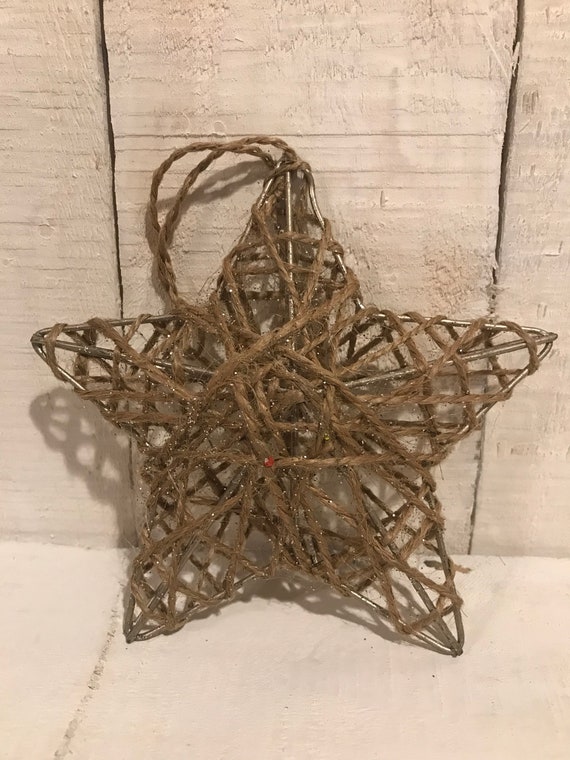 Flat Star Shaped Metal Wire Wreath Frame Flat Star Shaped Metal Wire Wreath Frame