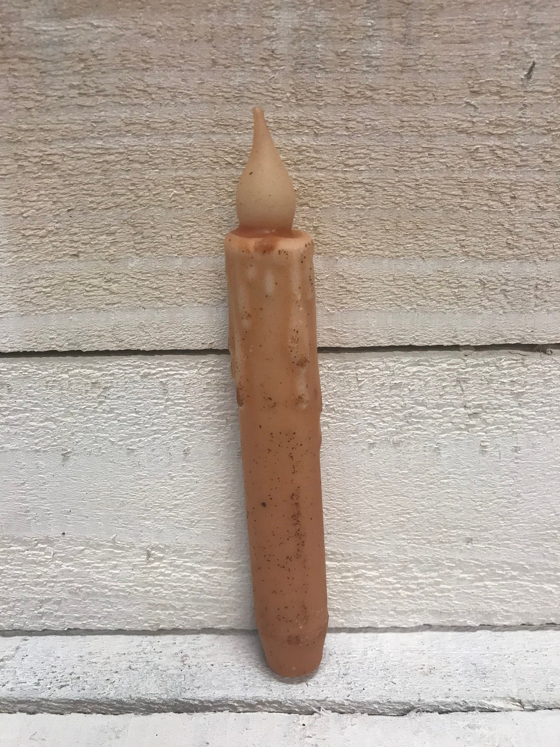 Timer Taper Candle Wax Dipped Primitive Farmhouse Decor 7 Etsy