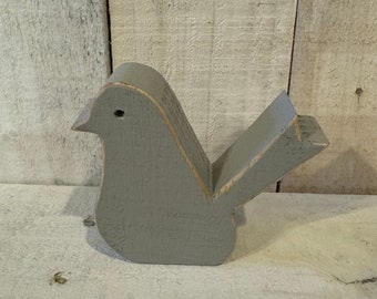 Tiered Tray Decor Wood Bird Modern Farmhouse Home Decor Tabletop Shelf Ornament