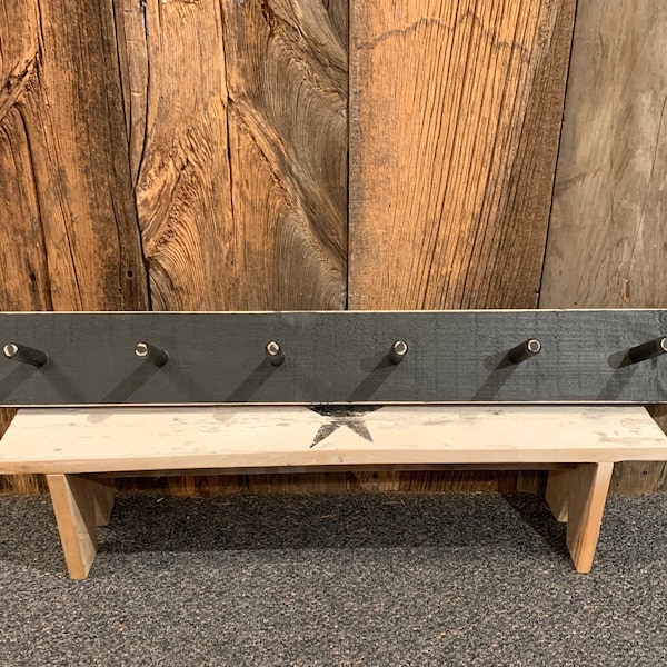 Primitive Coat Rack - Etsy
