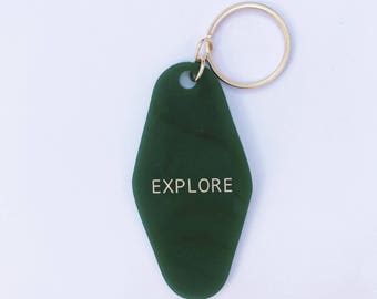 Explore,Key chains,Old school,Gift ideas,bf gift,personalized gift,sister,Key Tags,Key FOB,Key Chain,Keychains,Fun Stocking Stuffer,Under 10