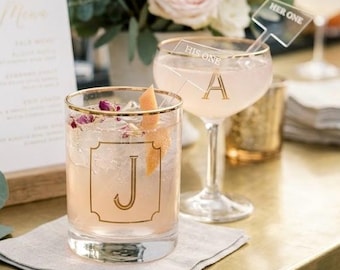 Custom initial Acrylic Stirrers,Personalized logo,Wedding Decor,Drink Stirrers, Monogram, Swizzle Sticks,Modern event,arch,semi circle,50 Pk