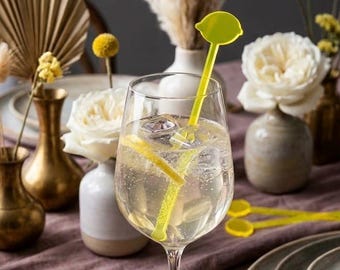 Lemon stirrer,Whole Lemon,fiesta,citrus,Palm Springs event,swizzle Sticks,Drink Stirrer,Cocktail Sticks,Weddings,Birthday,Party Decor, 50