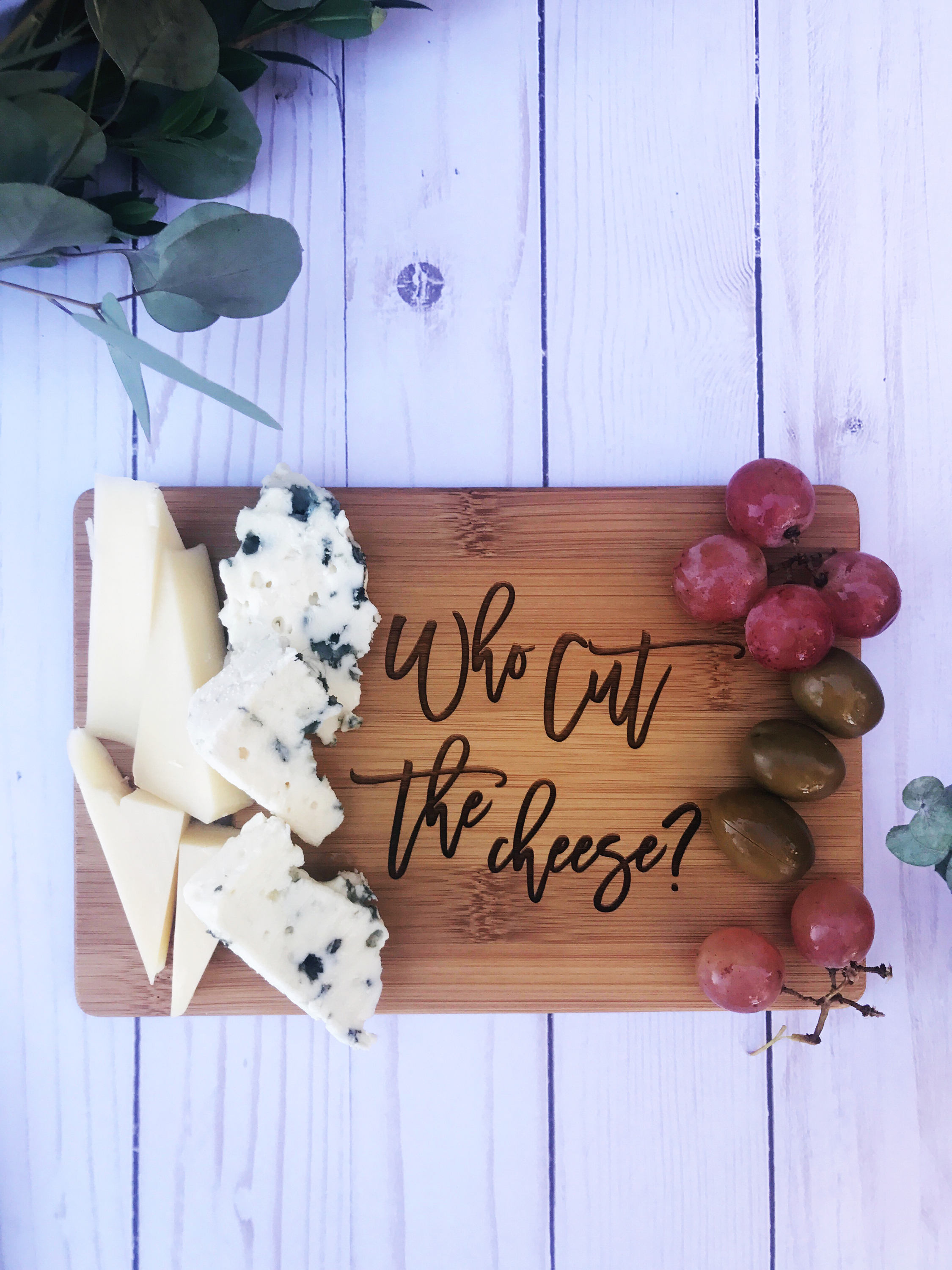 Custom Engraved Cheese Slicer Board - Kitchen Gift