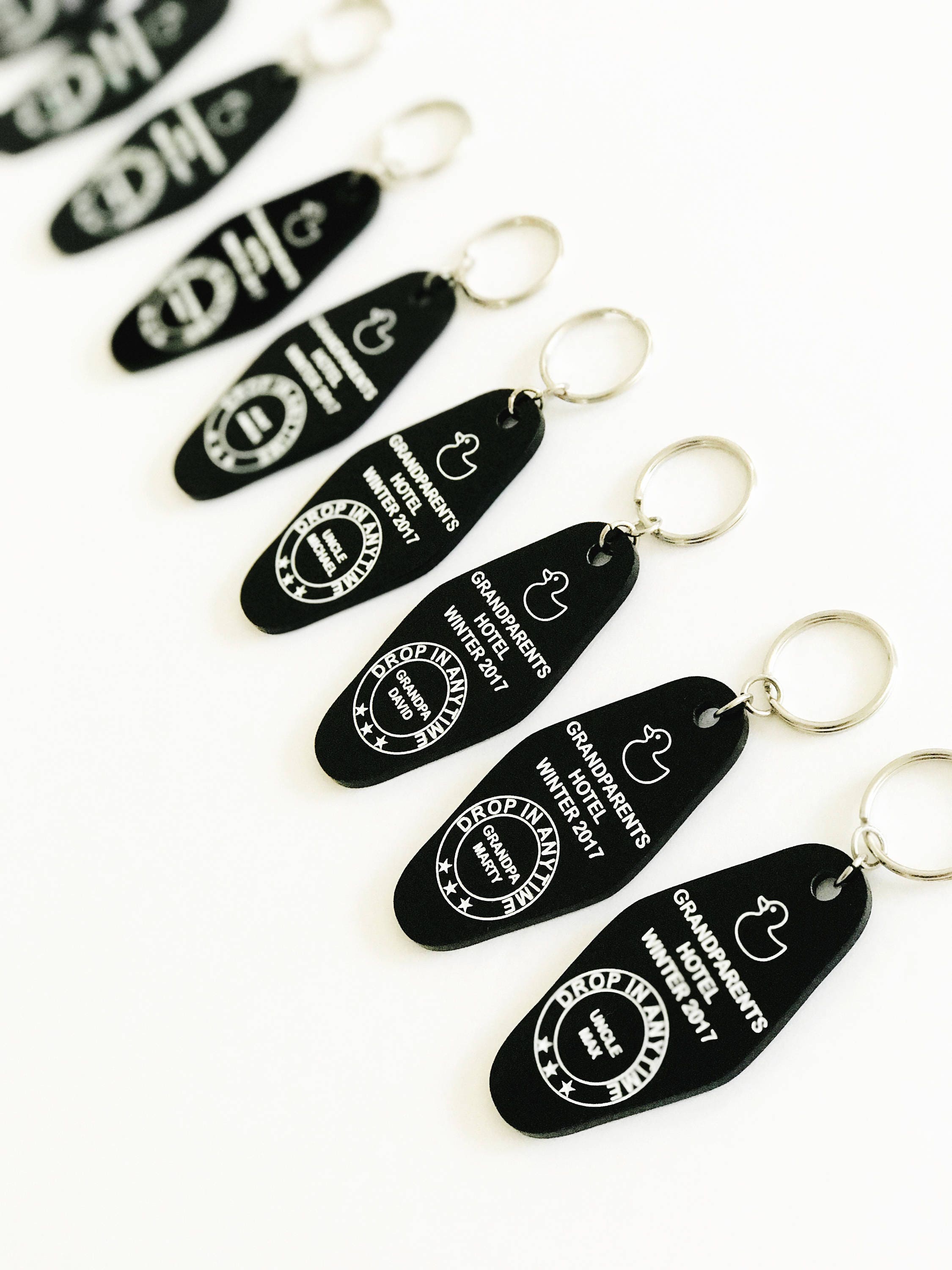 Personalized Vintage Hotel Key Chain,Gift Ideas,Personalized,Gift Tags,Baby  Shower,Hotel,Business,Custom Gift,Logo,Vintage, 1 Key Chain