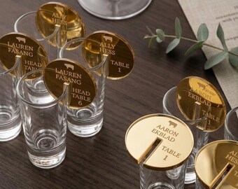 Drink tag escort display,Acrylic,Custom Name tags,champagne wall,Personalized Drink charm,Place Setting,Engraved Place Card