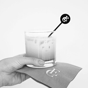 Custom Initial Drink Stirrers: Acrylic Cocktail Sticks, Wedding Decor (50 Pack)