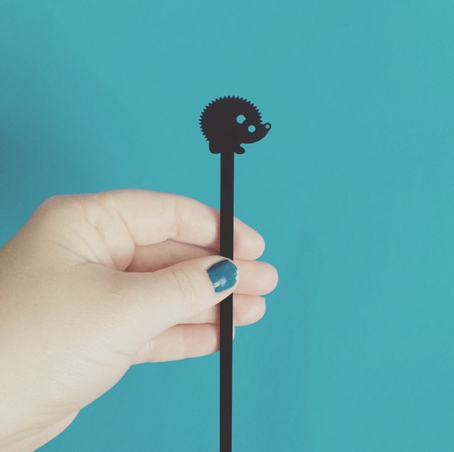 Hedgehog Drink Stirrers Stir Sticks Event Decor Wedding Etsy