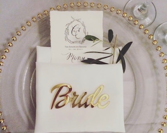 Laser Cut Place Cards