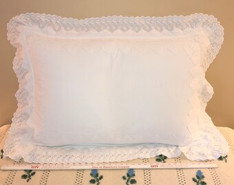 Eyelet Lace Sham Etsy