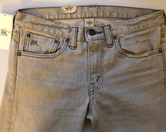 New Double RL Ralph Lauren RRL Selvedge Shuttle Woven Denim Japan