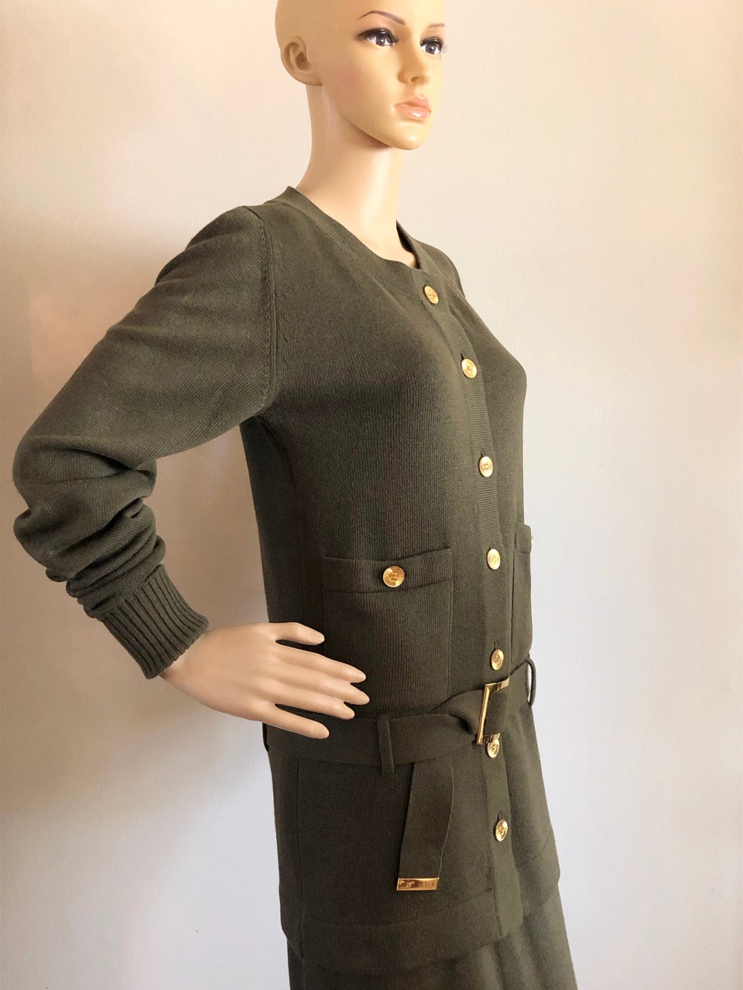 ジャケット・アウター Chanel Oversize Coat in Apple Green Wool Chanel Oversize Coat in Apple Green Wool