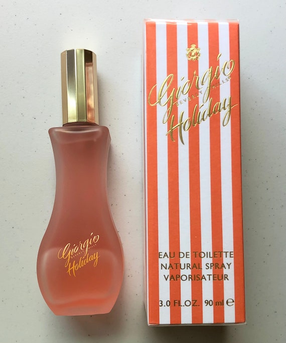 FULL Vintage Giorgio Beverly Hills Holiday 3 Oz EDT Perfume -  Israel