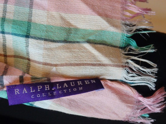 Ralph Lauren Purple Label Silk and Cotton Pink an… - image 6