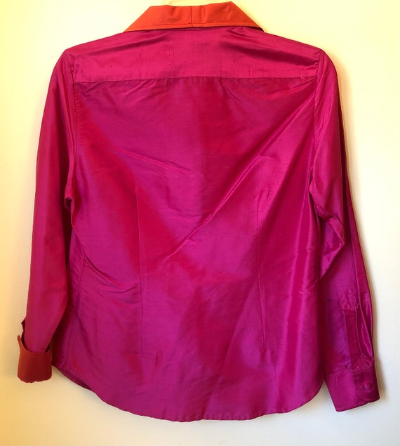 New with Tags Vintage J MCLAUGHLIN Shantung Silk … - image 5
