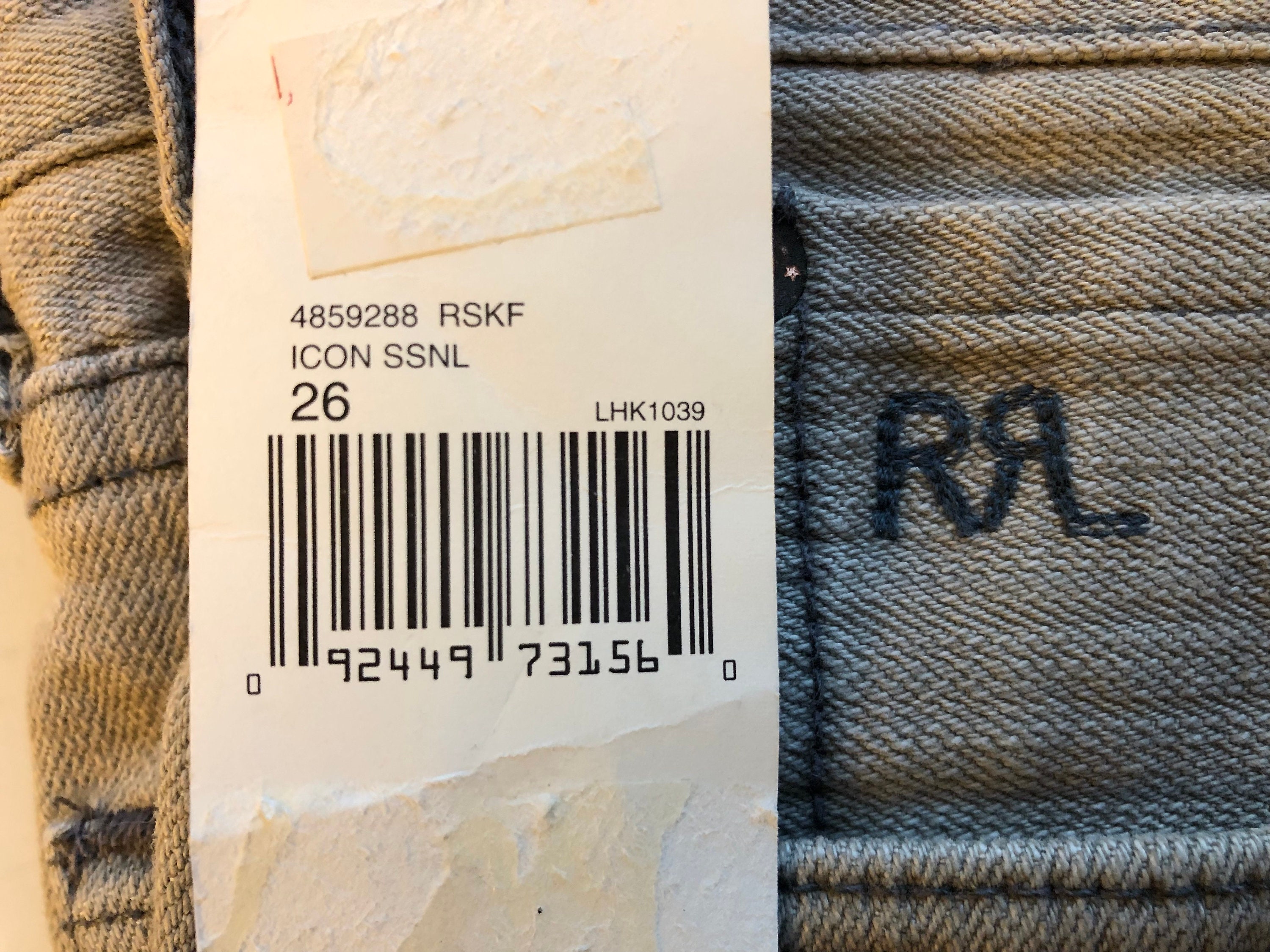 New Double RL Ralph Lauren RRL Selvedge Shuttle Woven Denim Japan