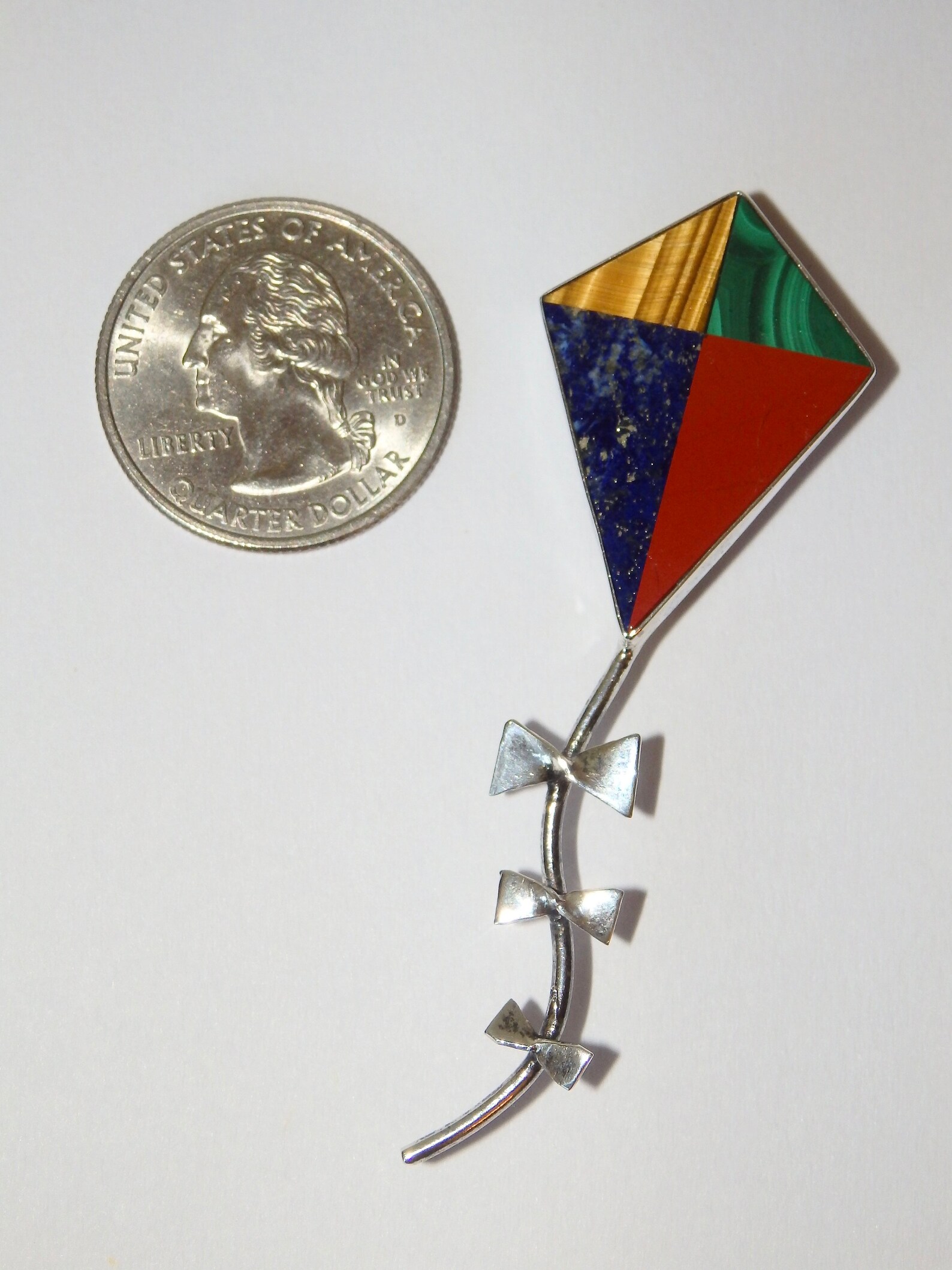 Vintage Sterling & Opal Mosaic Earrings GFMW – Great Falls Metal Works