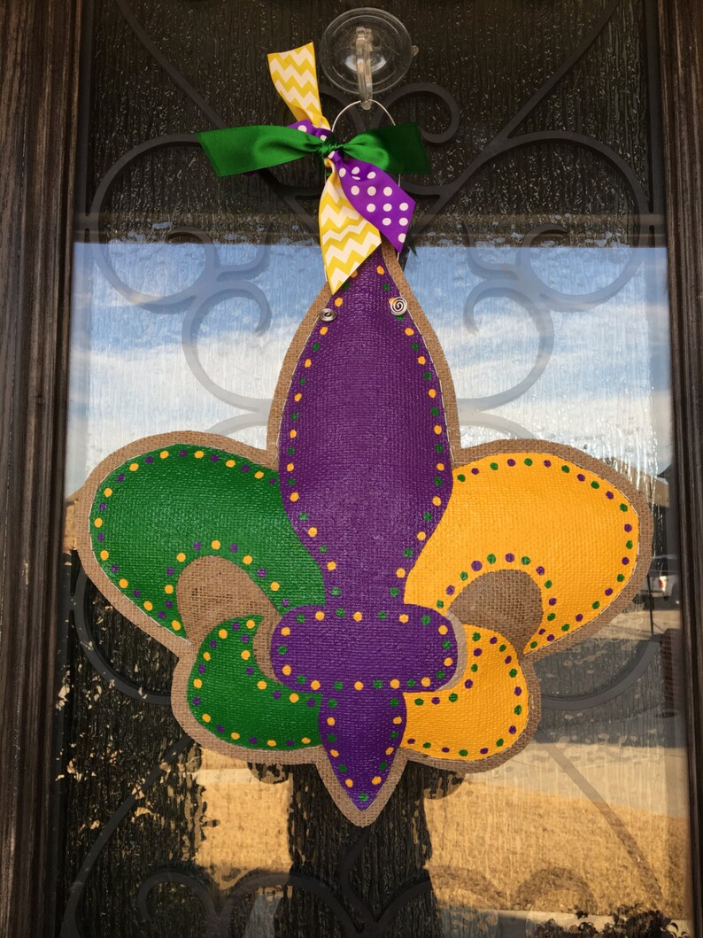 hand painted mardi gras jacket