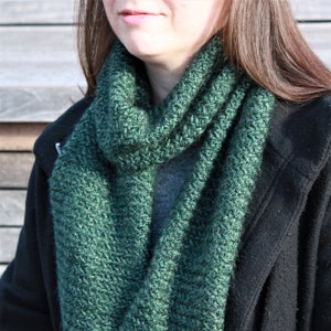 Knit Pattern PDF - Huntington Scarf