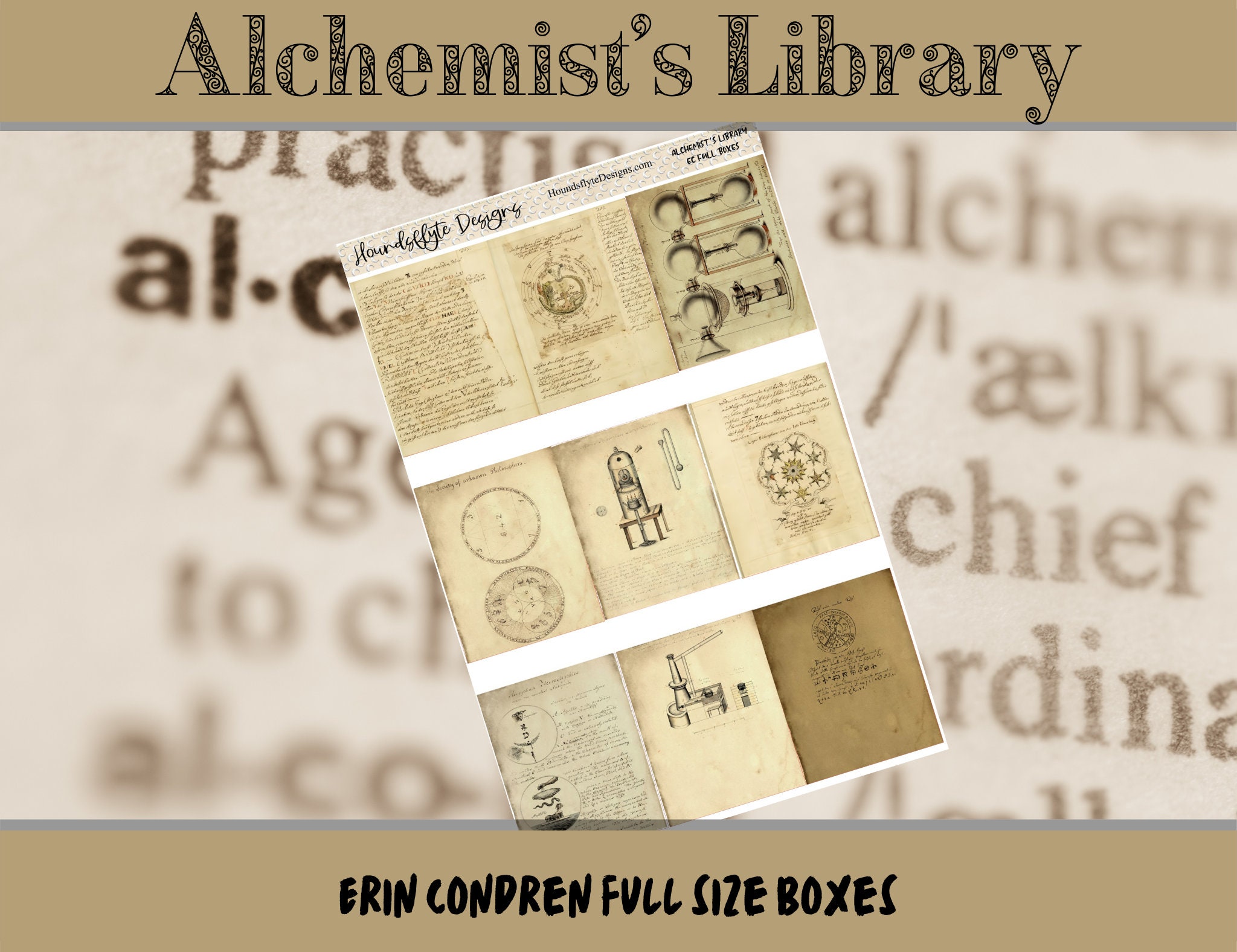 Planner Stickers - Alchemist's Library - Etsy