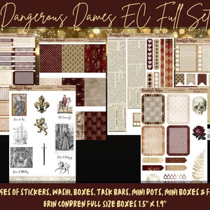 Planner Stickers - Dangerous Dames