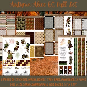 Planner Stickers - Autumn Alice