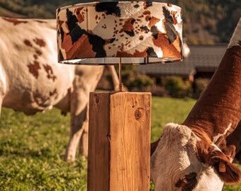 LAMPSHADE 54 Brown cow