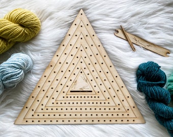 Triangle Weaving Loom Set