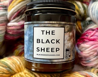 The Black Sheep Candle // Egyptian Amber // Freesia // Tobacco Bay Leaf