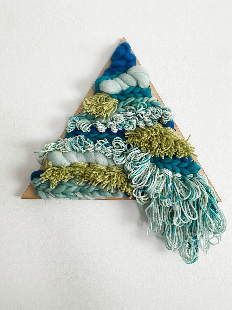 Triangle Weaving Loom Set Etsy