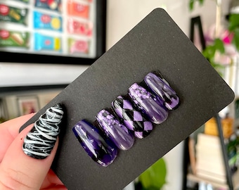 Witches Brew - Halloween 2023 Collection | Press On Nails | Luxury Nails | Handmade Set | Custom | 3D Nail Art | Almond Nails | False Nails