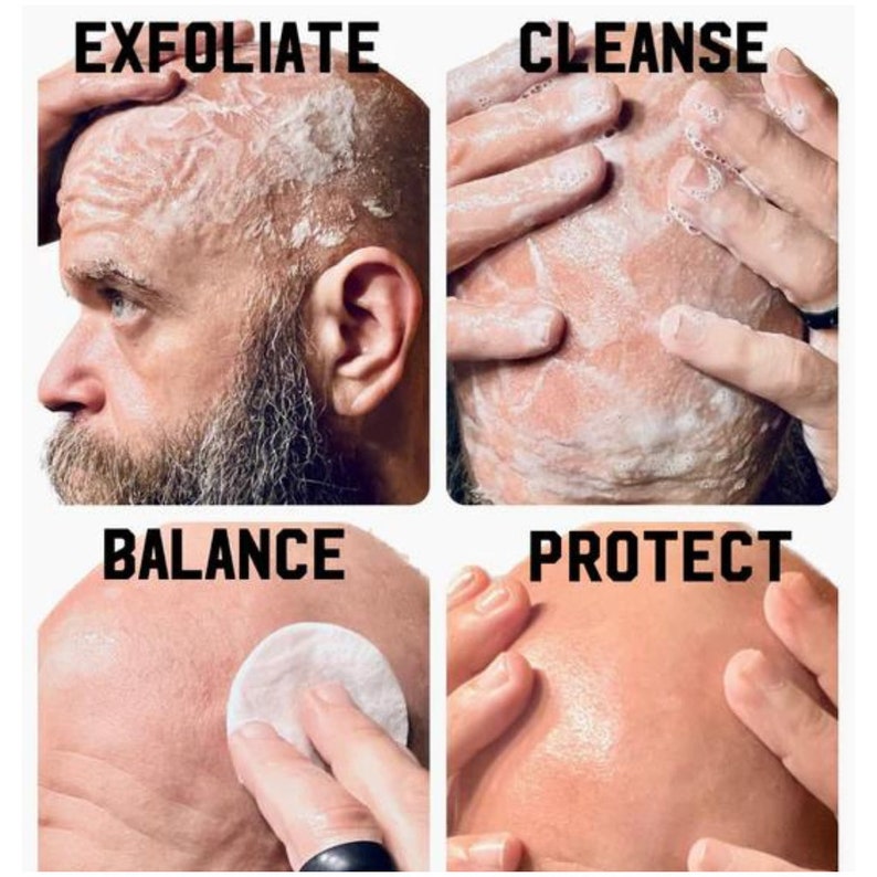 Bald Head Shine Away (PH Balancing Toner) - Etsy