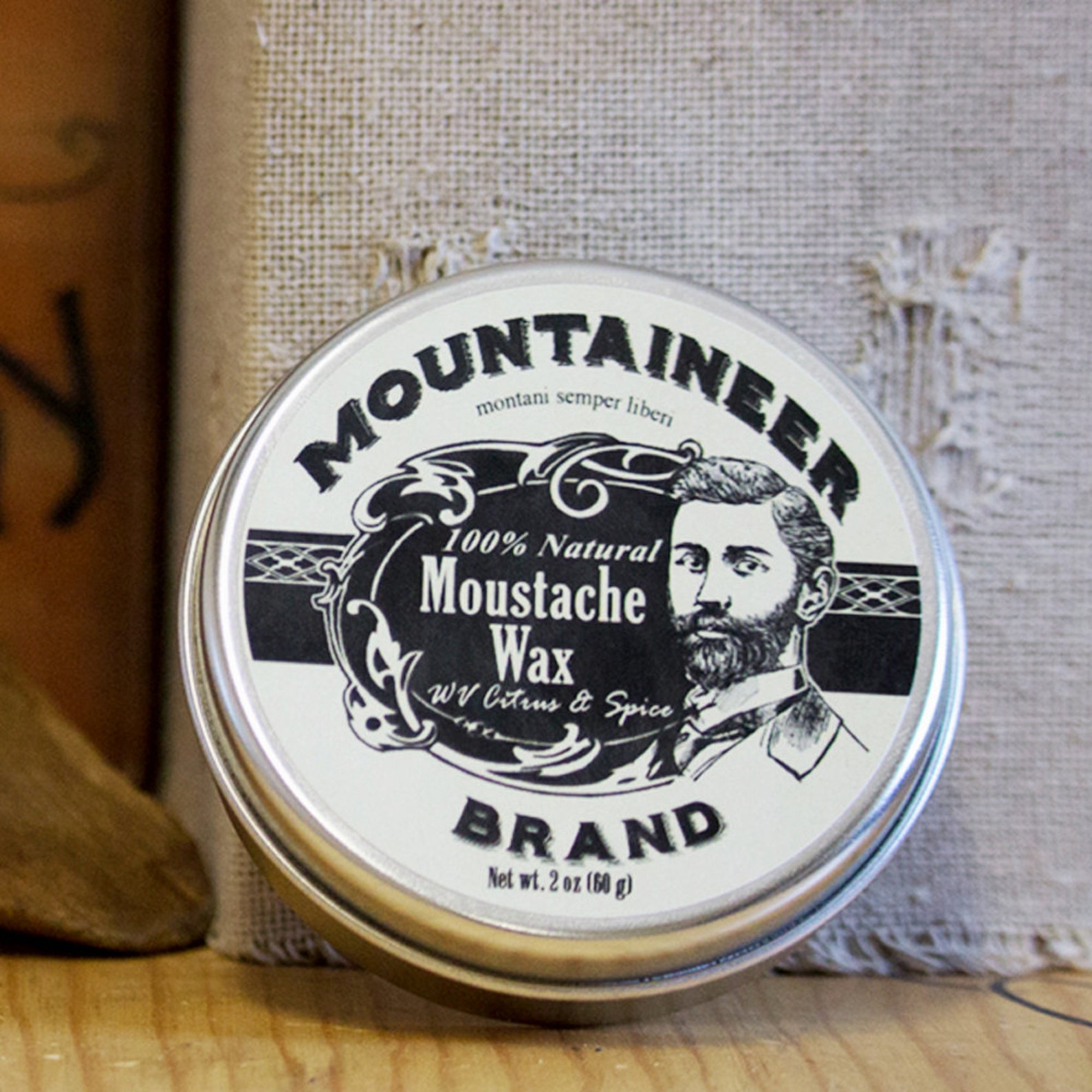 Mountaineer Brand® All Natural Mustache Wax Mountaineer - Etsy