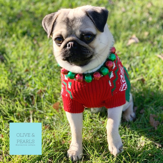 Cute christmas sale dog collars