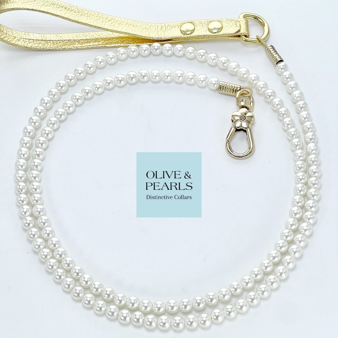 Pearl dog deals leash