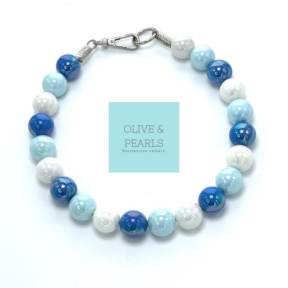 large bead dog collar