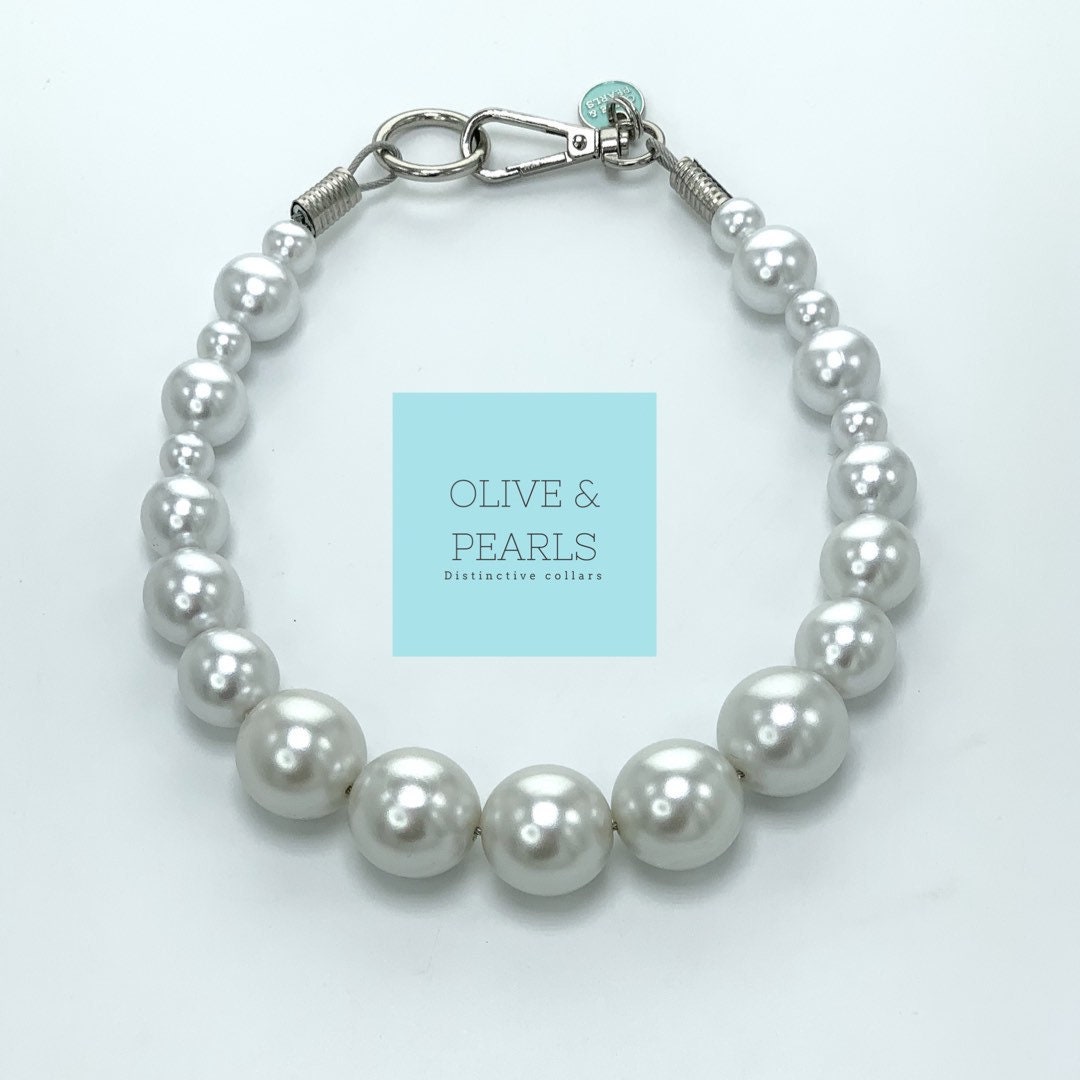 Furry beads dog collars Clearance