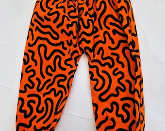 Baby/Toddler Trousers African Print Ankara - Orange or Green