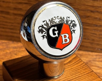 2380 - Vintage 1930s GRIESEDIECK BROTHERS Beer Ball Tap Knob - Beautiful Ball Tap For Any Collection!  St. Louis, MO